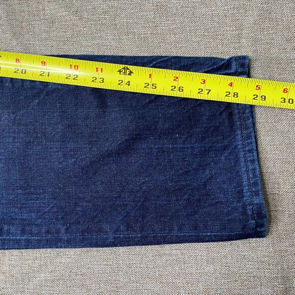 Levi's Made Crafted Tack Slim Denim Jeans Men's 29 x 32 Blue Japanese Fabric - Picture 12 of 16